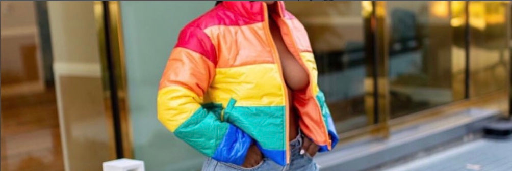 Rainbow jacket